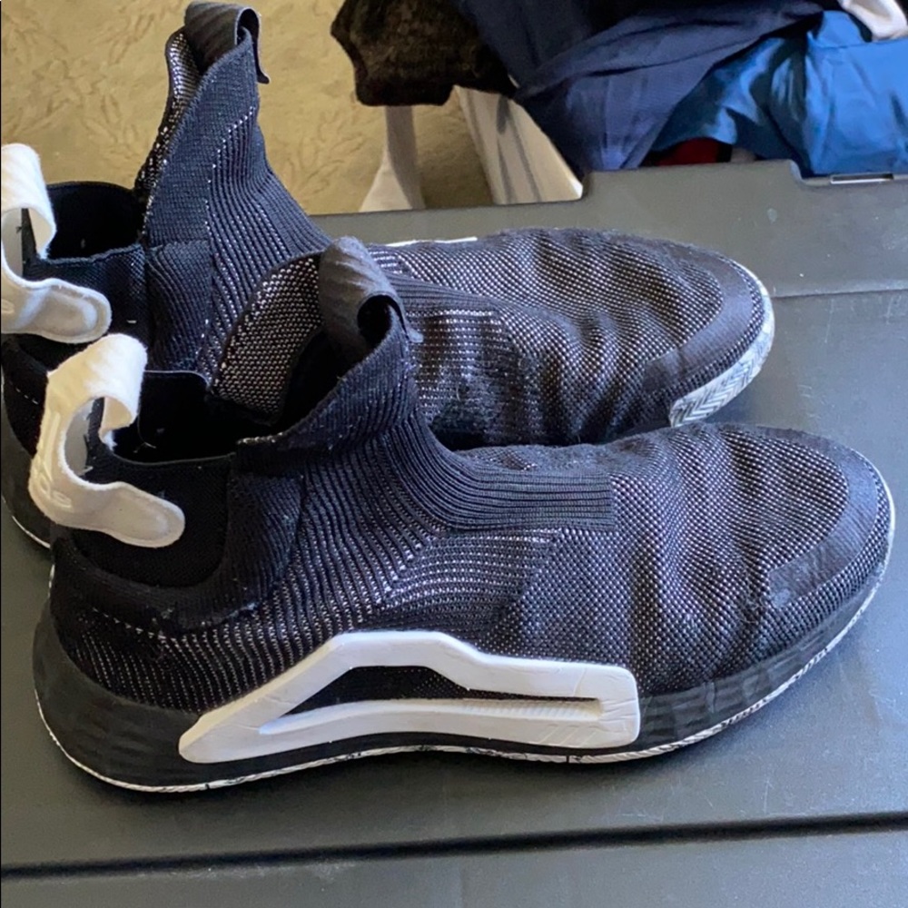 Adidas Next Level Basketball Shoe Black/White